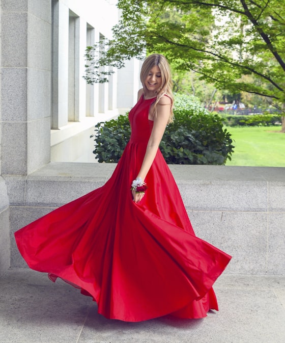 Robe rouge Zara